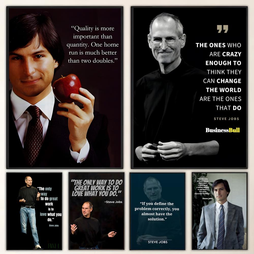 Photography Job - Muster S-Steve J-Jobs Q-Quotes Poster HD-Kunst,