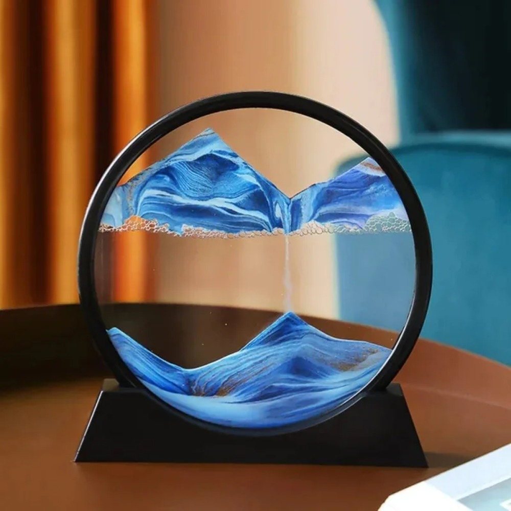 Photography Job - 2028 3D Sanduhr mit beweglichem Sandbild,