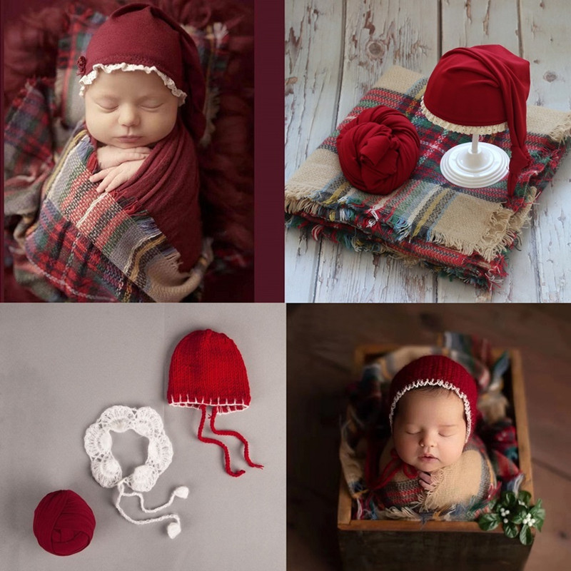 Photography Life - Neugeborenen Fotografie Requisiten Baby Weihnachten Hut
