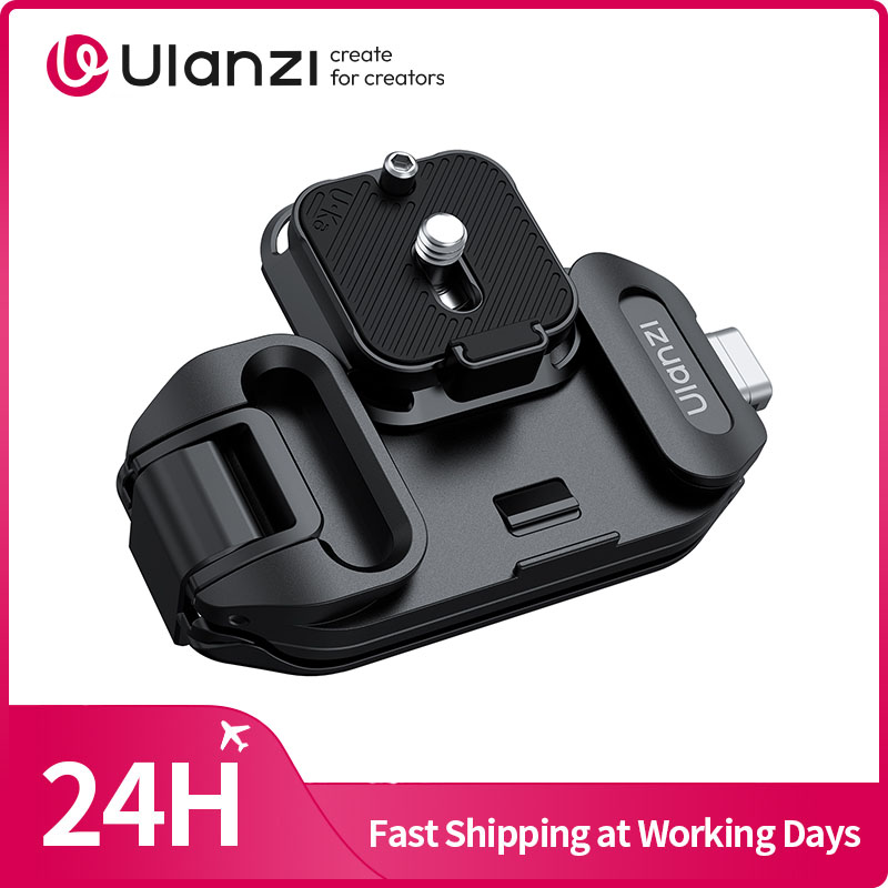Peak Design Clip - Ulanzi UKA07 Uka Schnellverschluss-Kit für Rucksack-Clip