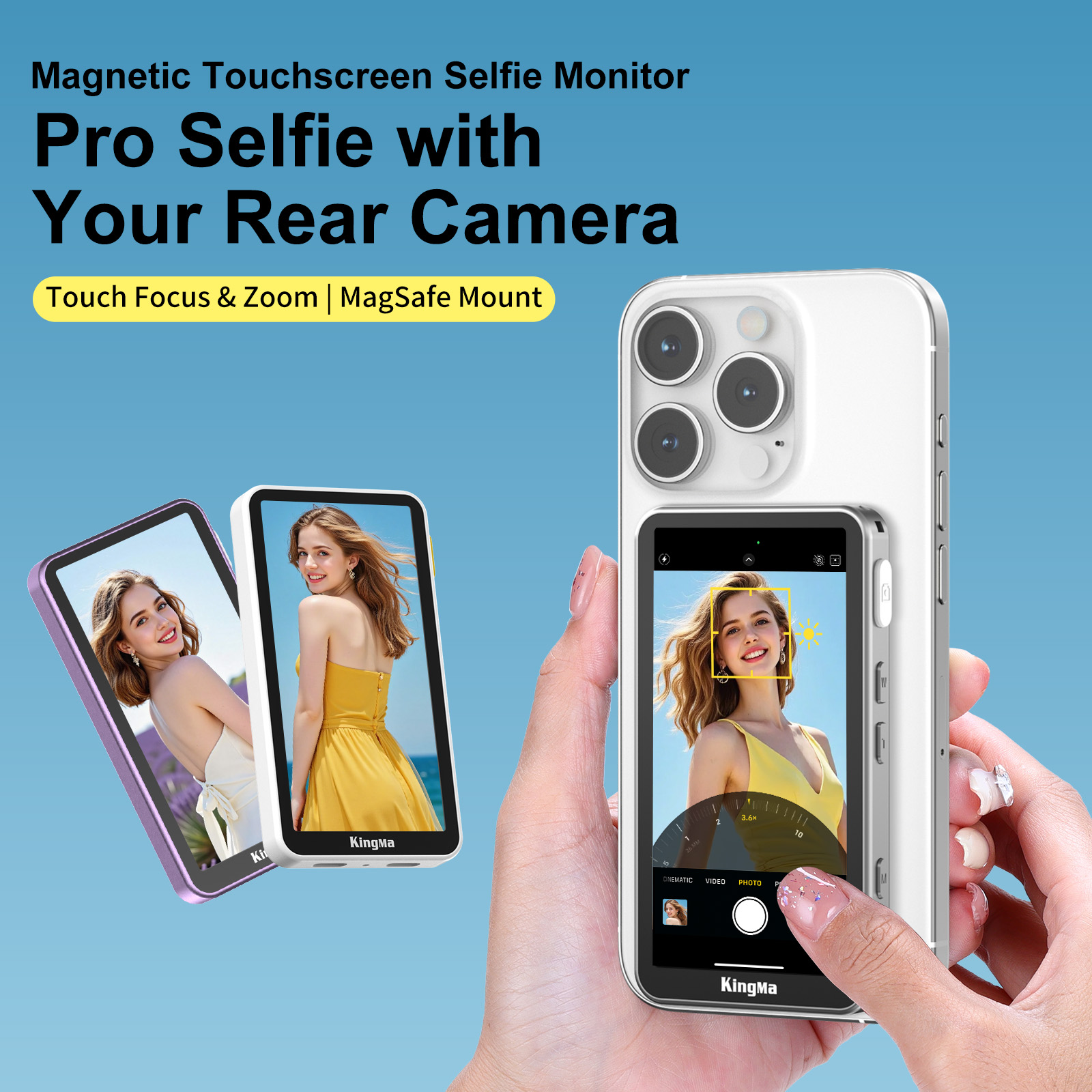 Photography Unit - PH02 ULTRA Telefon Vlog Selfie Monitor