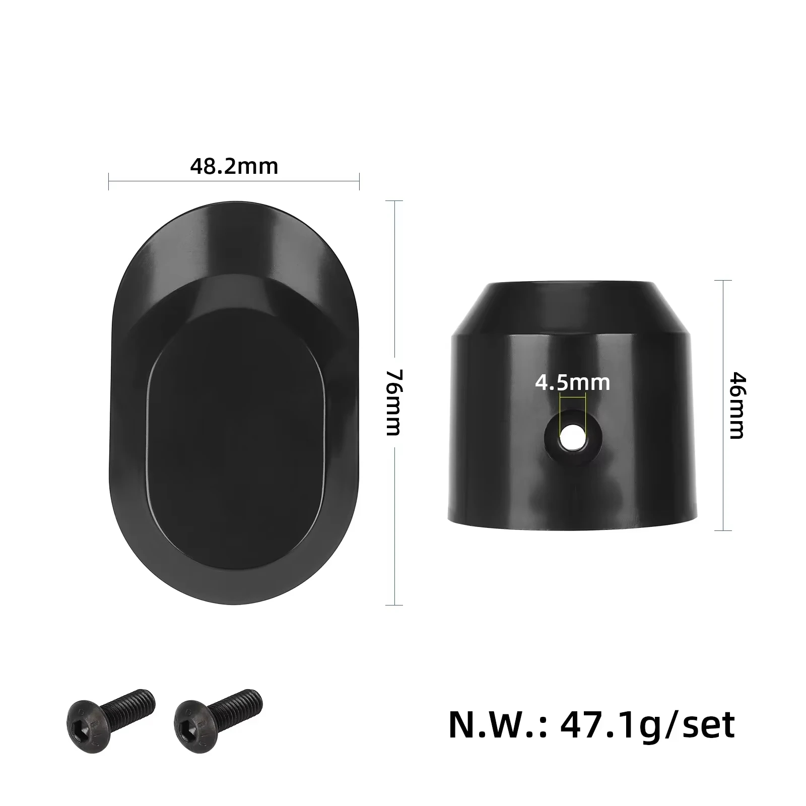 Reflector 5 In 1 - Original 1 Paar dekorative Gabelabdeckungen mit