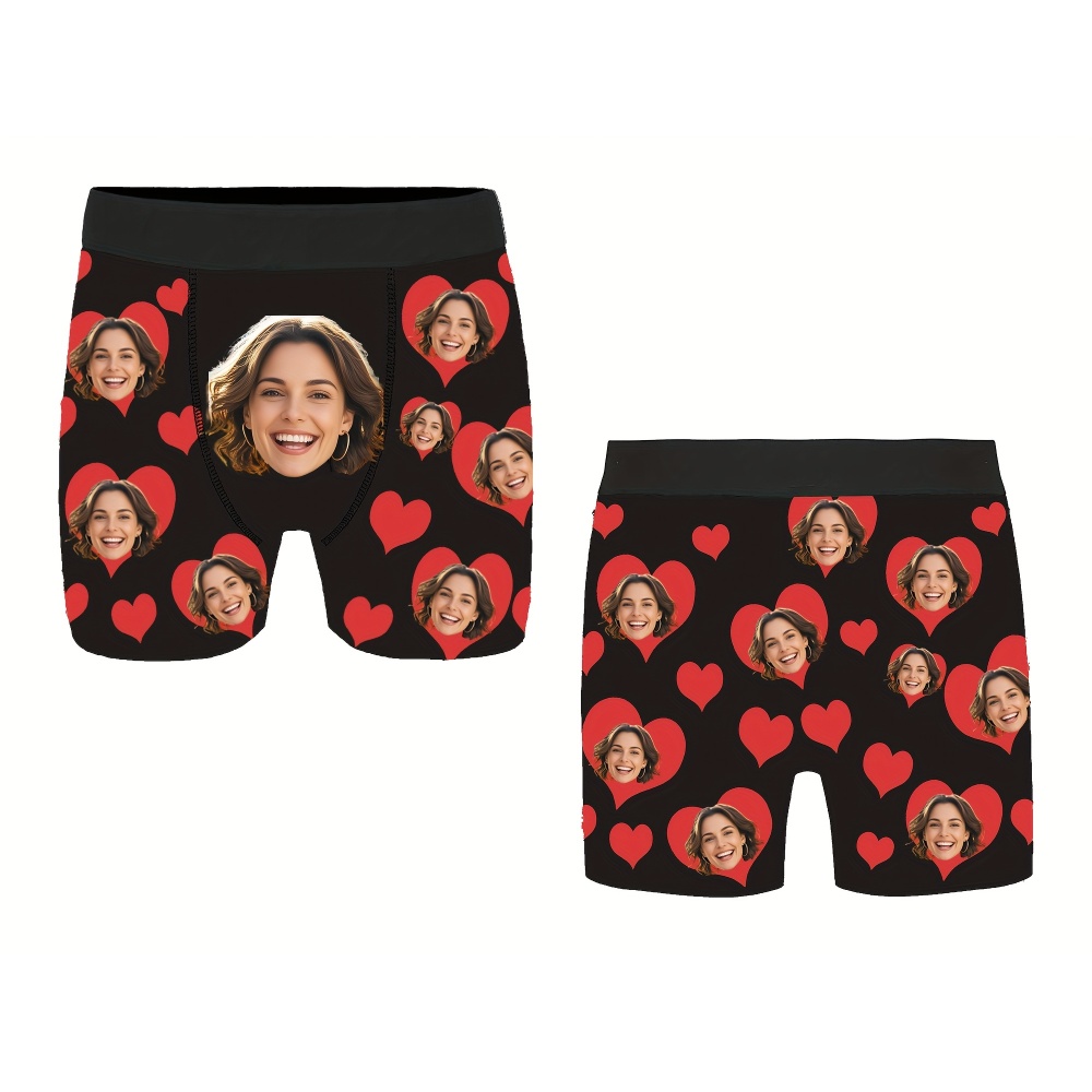 Photography Object - Personalisierte Herren-Boxershorts mit Foto, Unterwäsche mit
