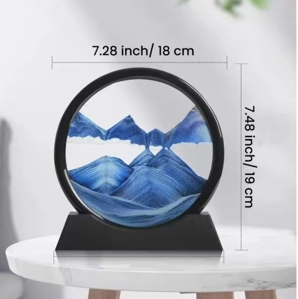 2026 3D-Sanduhr, Bewegliches S – Photography Job Bewertung und Preis