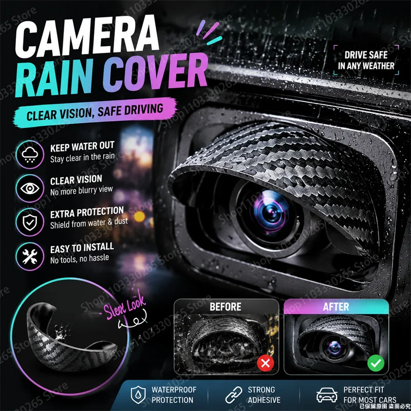 Regenschutz aus Kohlefaser mit – Camera Rain Cover Bewertung und Preis