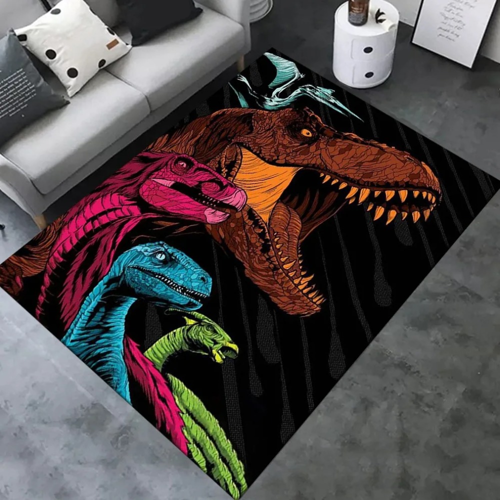 Teppich mit Dinosaurier-Muster – Photography Yoga Bewertung und Preis