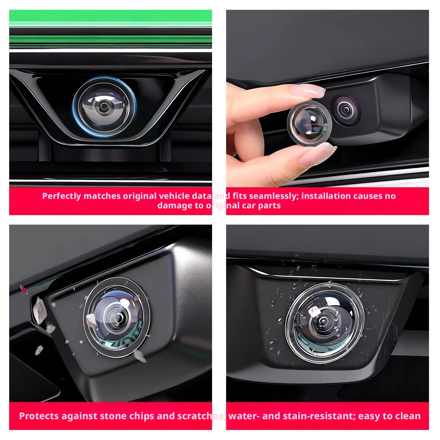 Schutzabdeckung für Auto-Front – Camera Rain Cover Bewertung und Preis