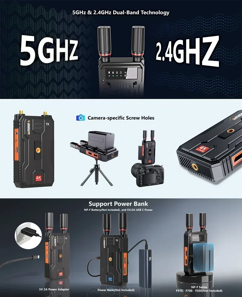 Vrriis WL097 PRO 4K Drahtloses – Photography Unit Bewertung und Preis