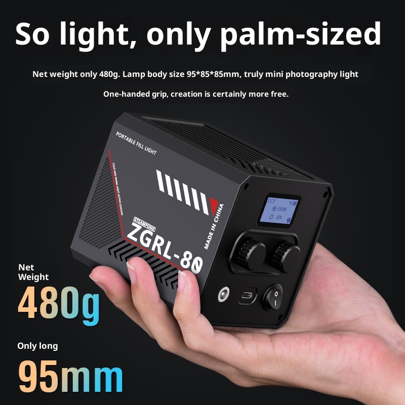 ZGRL80 80 W COB-LED-Videoleuch – Photography Life Bewertung und Preis