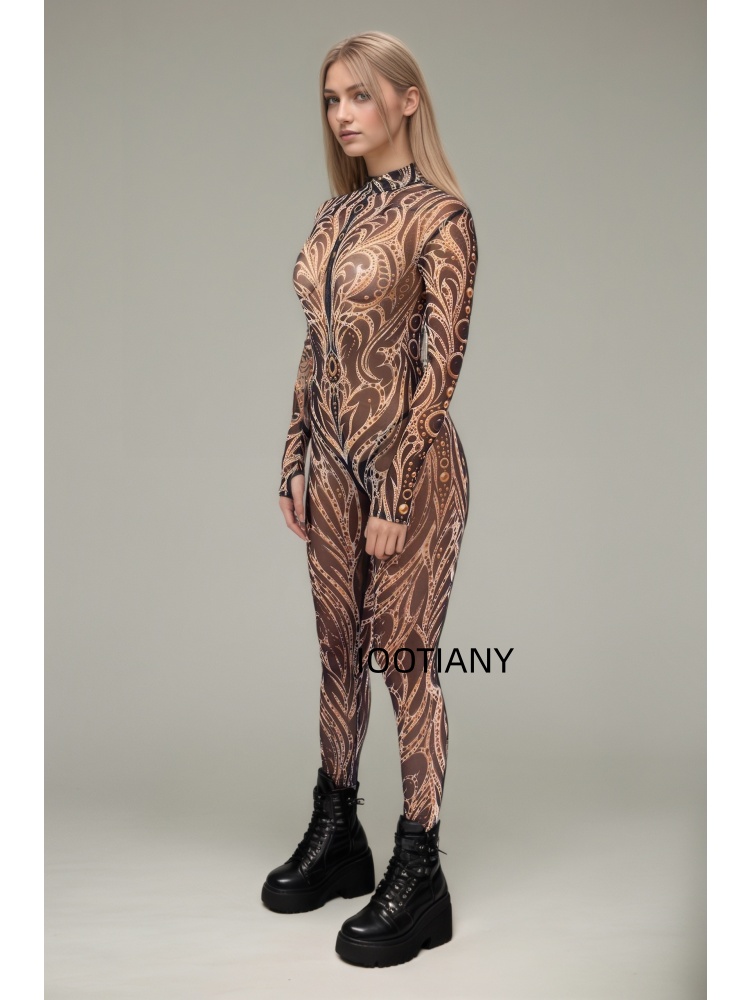 Damen Abstrakter Goldener Flam – Photography Yoga Bewertung und Preis