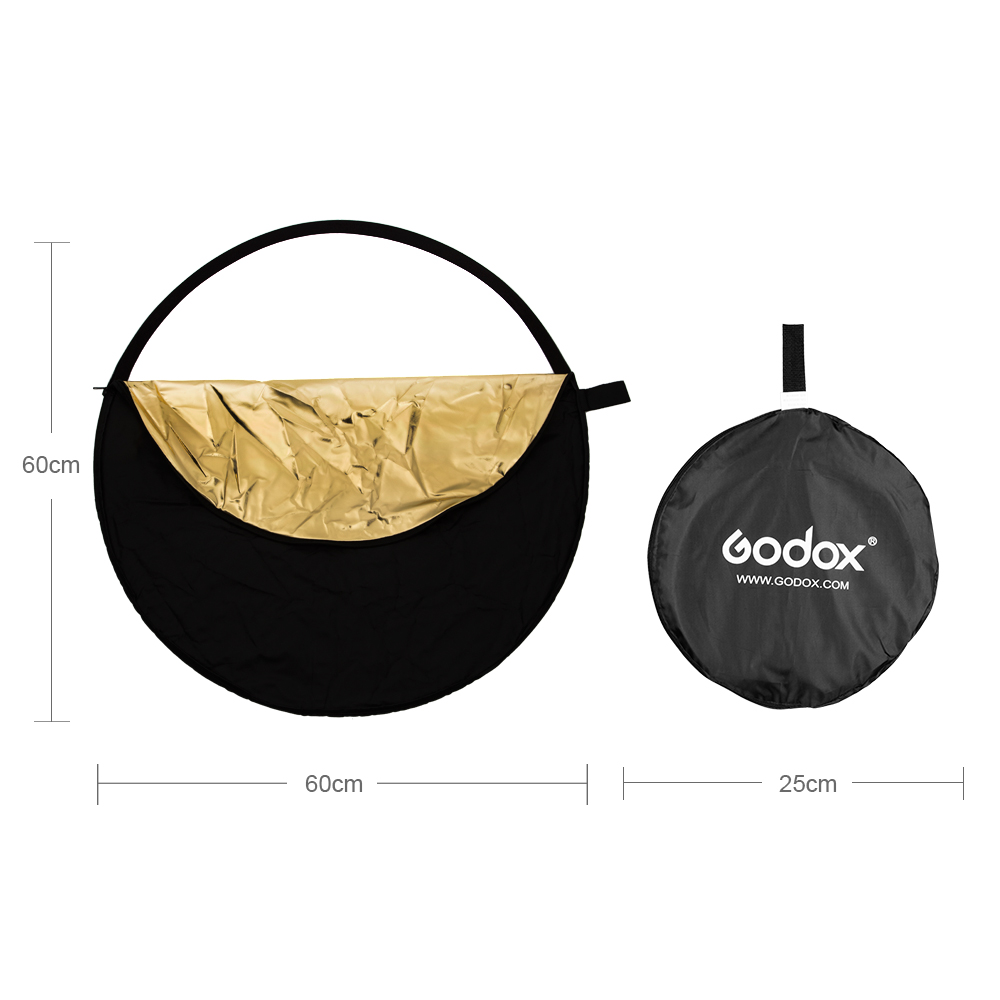 Godox 60 cm 24 Zoll 5-in-1-Fot – Reflector 5 In 1 Bewertung und Preis