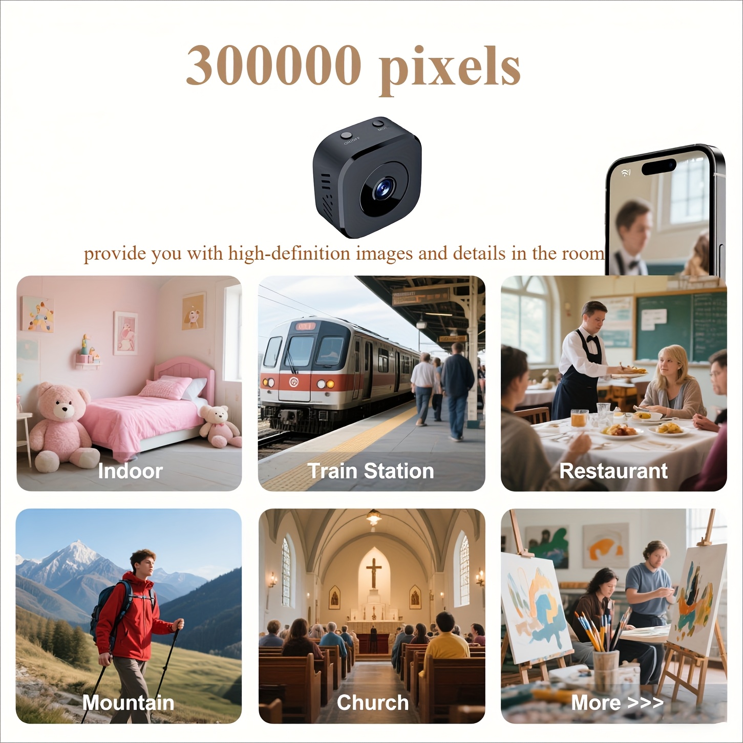1080P HD Mini WiFi Kamera Indo – Photography Unit Bewertung und Preis