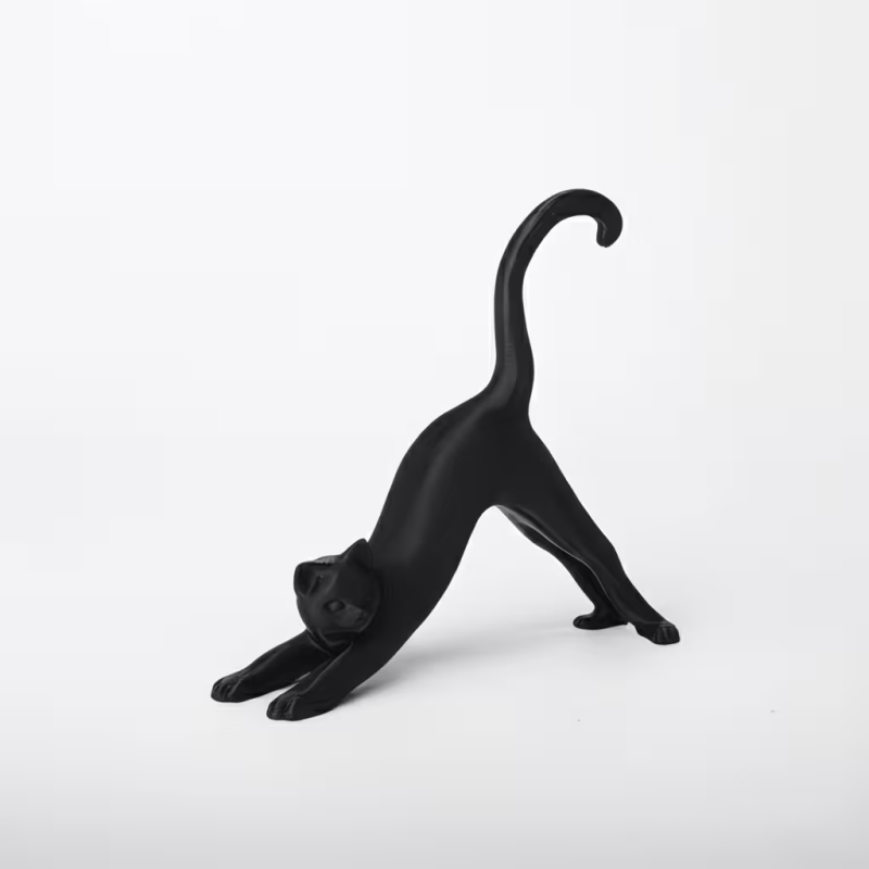 Yoga-Stretch-Katzen-Mini-Skulp – Photography Yoga Bewertung und Preis