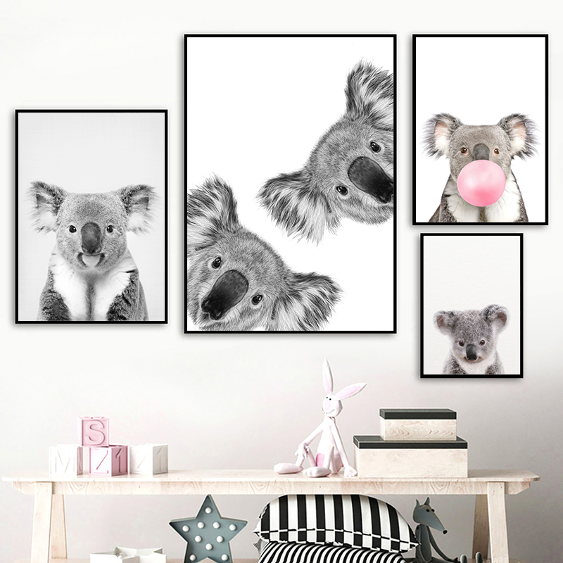 Koala-Druck, schwarz-weißes Bi – Photography Life Bewertung und Preis